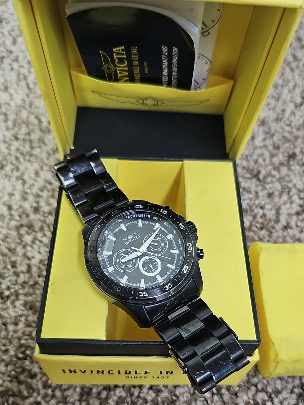INVICTA SPEEDWAY 22785 WRISTWATCH BFPM-06-165